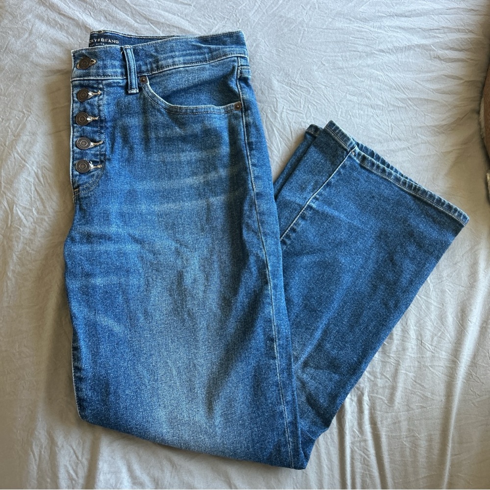 Lucky Brand “Crop Mini Boot” Jeans
